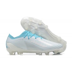 Adidas X Speedportal .1 2022 World Cup Boots FG Low-top White Blue Soccer Cleats 