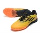 Adidas X Speedportal .1 TF Low-top Black Yellow Orange Soccer Cleats 