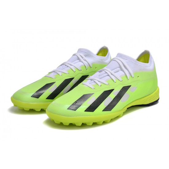 Adidas X Speedportal .1 TF Low-top Green White Black Women And Men Soccer Cleats 