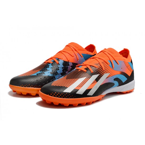 Adidas X Speedportal .1 TF Low-top Red Blue Black Men Soccer Cleats 