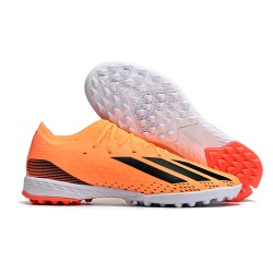 Adidas X Speedportal .1 TF Low-top White Orange Men Soccer Cleats 