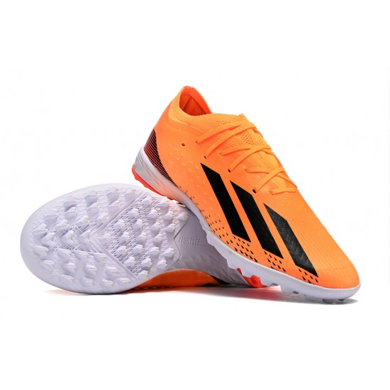 Adidas X Speedportal .1 TF Low-top White Orange Men Soccer Cleats 