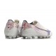 Mizuno Alpha Made In Japan Fg Low-Top White Purple For Men Soccer Cleats 