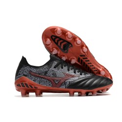 Mizuno Morelia Neo Iii Made In Japan AG Low-Top Black Brown For Men Soccer Cleats 