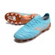 Mizuno Morelia Neo Iii Made In Japan AG Low-Top Blue Brown For Men Soccer Cleats 