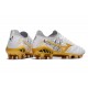 Mizuno Morelia Neo Iii Made In Japan AG Low-Top White Gold For Men Soccer Cleats 