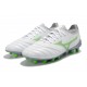 Mizuno Morelia Neo Iii Made In Japan AG Low-Top White Grey For Men Soccer Cleats 