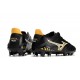 Mizuno Morelia Neo Iii Pro AG Low-Top Black Gold For Men Soccer Cleats 