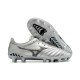 Mizuno Morelia Neo Iii Pro AG Low-Top Sliver Black For Men Soccer Cleats 