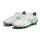 Mizuno Morelia Neo Iii Pro AG Low-Top White Grey Green For Men Soccer Cleats 