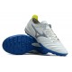 Mizuno Morelia Wave Cup Classic Tf Low-Top White Blue Yellow For Men Soccer Cleats 