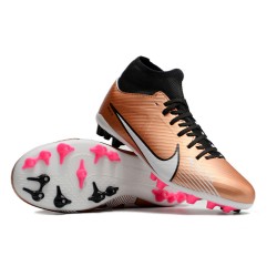 Nike Air Zoom Mercurial Superfly IX Academy AG High-top Brown Black Women And Men Soccer Cleats 