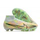 Nike Air Zoom Mercurial Superfly IX Elite AG High-top Khaki Green Women And Men Soccer Cleats 