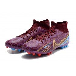 Nike Air Zoom Mercurial Superfly IX Elite AG High-top Modena Women And Men Soccer Cleats 