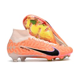 Nike Air Zoom Mercurial Superfly IX Elite FG High-top Apricot Women And Men Soccer Cleats 