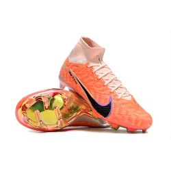 Nike Air Zoom Mercurial Superfly IX Elite FG High-top Apricot Women And Men Soccer Cleats 