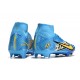 Nike Air Zoom Mercurial Superfly IX Elite FG High-top Blue Yellow Women And Men Soccer Cleats 