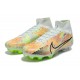 Nike Air Zoom Mercurial Superfly IX Elite FG High-top Grey Green Women And Men Soccer Cleats 