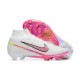 Nike Air Zoom Mercurial Superfly IX Elite FG High-top Pink White Women And Men Soccer Cleats 