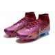 Nike Air Zoom Mercurial Superfly IX Elite FG High-top Purple Women And Men Soccer Cleats 