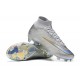 Nike Air Zoom Mercurial Superfly IX Elite FG High-top Sliver Women And Men Soccer Cleats 