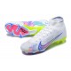 Nike Air Zoom Mercurial Superfly IX Elite FG High-top White Multi Women And Men Soccer Cleats 