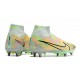 Nike Air Zoom Mercurial Superfly IX Elite SG High-top Khaki Green Men Soccer Cleats 