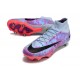 Nike Air Zoom Mercurial Superfly IX Elite SG High-top Purple Grey Men Soccer Cleats 