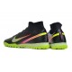 Nike Air Zoom Mercurial Superfly IX Elite TF High-top Black Multi Women And Men Soccer Cleats 