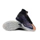 Nike Air Zoom Mercurial Superfly IX Elite TF High-top Black Purple Women And Men Soccer Cleats 