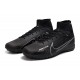 Nike Air Zoom Mercurial Superfly IX Elite TF High-top Black Women And Men Soccer Cleats 