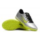 Nike Air Zoom Mercurial Vapor XV Academy TF Low-top Black Sliver Yellow Women And Men Soccer Cleats 