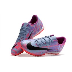 Nike Air Zoom Mercurial Vapor XV Academy TF Low-top Purple Pink Women Men Soccer Cleats 