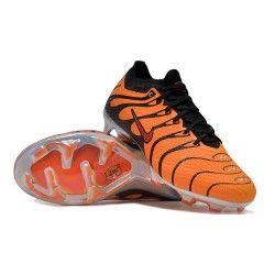 Nike Air Zoom Mercurial Vapor XV Elite FG Low-top Black Orange Women And Men Soccer Cleats 