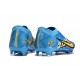 Nike Air Zoom Mercurial Vapor XV Elite FG Low-top Blue Yellow Men Soccer Cleats 