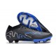 Nike Air Zoom Mercurial Vapor XV Elite FG Low-top Dark Blue Black Sliver Women And Men Soccer Cleats 