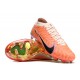 Nike Air Zoom Mercurial Vapor XV Elite FG Low-top Orange Apricot Gold Women And Men Soccer Cleats 