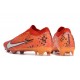 Nike Air Zoom Mercurial Vapor XV Elite FG Low-top Orange Red Black Women And Men Soccer Cleats 