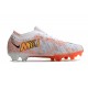 Nike Air Zoom Mercurial Vapor XV Elite FG Low-top Orange Yellow White Women And Men Soccer Cleats 