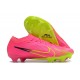 Nike Air Zoom Mercurial Vapor XV Elite FG Low-top Pink Green Women And Men Soccer Cleats 