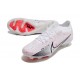 Nike Air Zoom Mercurial Vapor XV Elite FG Low-top Pink White Black Men Soccer Cleats 