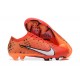 Nike Air Zoom Mercurial Vapor XV Elite FG Low-top Red Orange Black Men Soccer Cleats 