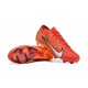 Nike Air Zoom Mercurial Vapor XV Elite FG Low-top Red Orange Black Men Soccer Cleats 