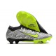 Nike Air Zoom Mercurial Vapor XV Elite FG Low-top Sliver Black Green Women And Men Soccer Cleats 