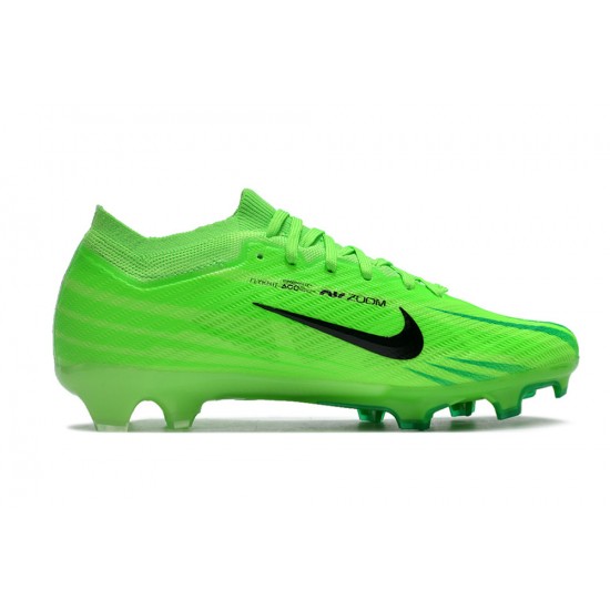 Nike Air Zoom Mercurial Vapor XV Elite FG Low-top Turqoise Green Women And Men Soccer Cleats 