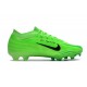 Nike Air Zoom Mercurial Vapor XV Elite FG Low-top Turqoise Green Women And Men Soccer Cleats 