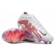 Nike Air Zoom Mercurial Vapor XV Elite FG Low-top White Pink Purple Men Soccer Cleats 