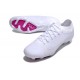 Nike Air Zoom Mercurial Vapor XV Elite FG Low-top White Purple Women And Men Soccer Cleats 