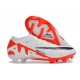 Nike Air Zoom Mercurial Vapor XV Elite FG Low-top White Red Black Women And Men Soccer Cleats