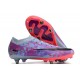 Nike Air Zoom Mercurial Vapor XV Elite SG Low-top Purple Grey Men Soccer Cleats